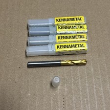 Qty 4 KENNAMETAL SOLID CARBIDE 6MM DRILL w/ Through holes  B051A06000CPG  KC7325