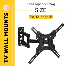 Universal TV Wall Mount Bracket Tilt for 32-55 inch Adjustable Bracket US STOCK