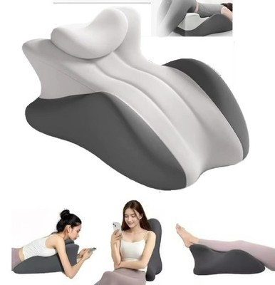 Memory Foam Wedge Pillow for Adults Multi-Position Support Bed Pillow Sitting Up