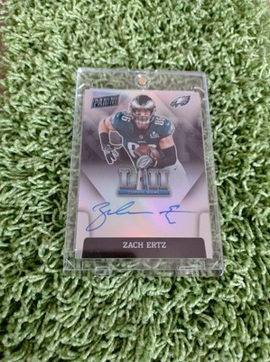 Zach Ertz Philadelphia Eagles Super Bowl Auto Panini 2022