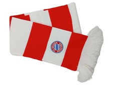 Sciarpa FC Bayern Monaco Mia San Mia sciarpa tifoso rosso bianco 146x18 cm logo calcio