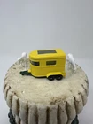 Vintage Matchbox Lesney MB43 Pony Trailer, 2 horses, Yellow, Green Base