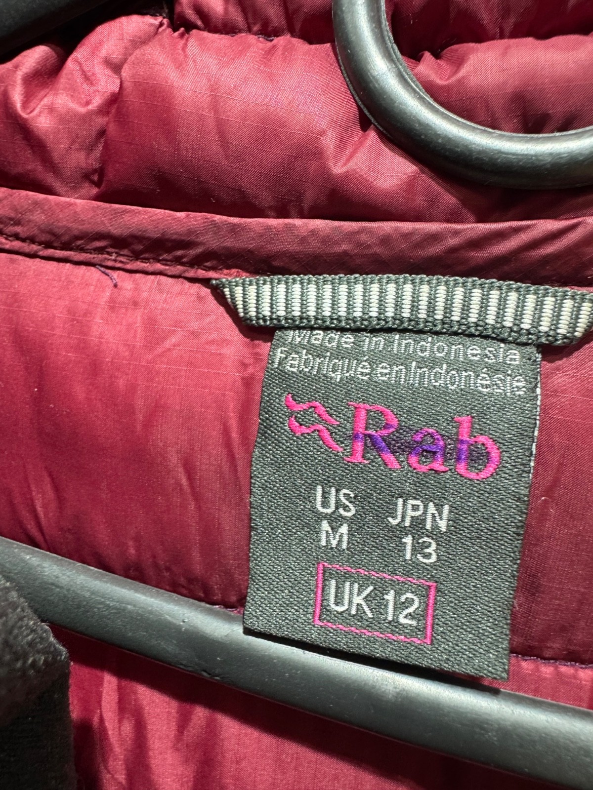 Rab Microlight Alpine Hooded Down Jacket Puffer Women’s Size M image 8