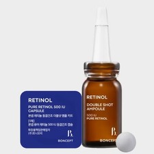 BONCEPT Retinol Double Shot Ampoule Freeze Dried Ampoule Kit Firming Pore Care