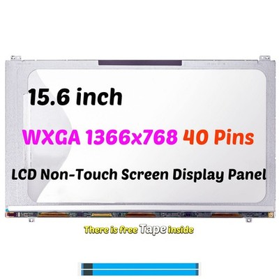 15.6'' P000557370 WXGA 1366x768 40 pins LCD Non-Touch Screen Display Panel
