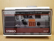 Crown CH-15 Portable Cassette Player