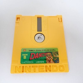 Dandy W/Box Manual Famicom Disk System FC NES Rare Retro Good Used Game NTSC-J