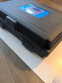 Sega Saturn Console Blockbuster Rental Case / Vintage 90s System Travel Case 