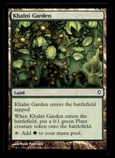 Khalni Garden LP Light Play Worldwake MTG [7757]