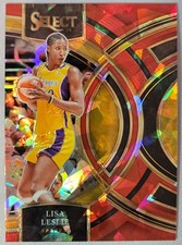 2024 SELECT WNBA RED ICE PRIZM LISA LESLIE PREMIER # 141