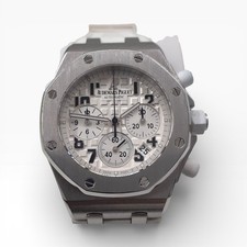 Orologio Audemars Piguet Royal Oak Offshore Lady 37 mm bianco 26283ST.OO.D010CA.01