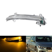 Rechts transparent weiß Außenspiegel Spiegel-Blinker Für BMW 1er F21,3er F30 LCI