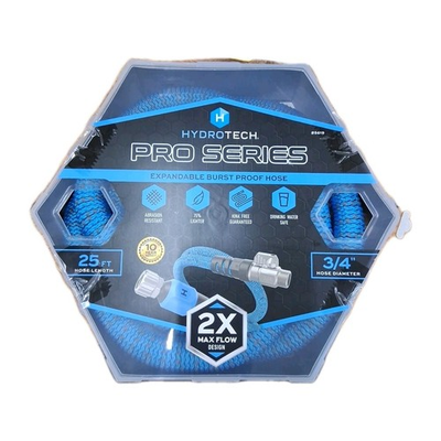 #ad #ad HydroTech Pro Series 3 4quot; x 25ft Expandable Garden Hose Kink Free 2x Flow $45.89