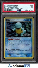 Pokemon 2005 Ditto [Squirtle] 64/113 Reverse Holo Delta Species PSA 1 on eBay