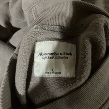 Paris France Gray Crewneck Fleece Sweatshirt, Size L