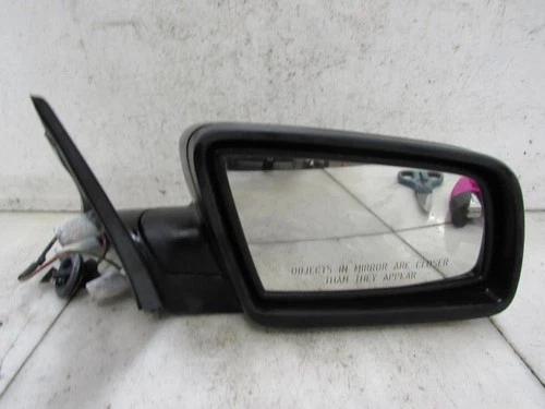 06 07 BMW 530I Door Mirror Right , Used OEM , Black, Memory, Anti-glare