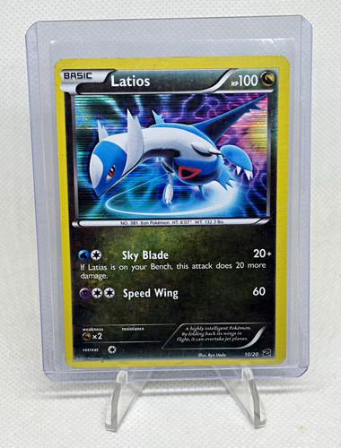 The Pokémon Company Latios 10/20 Dragon Vault Holo Rare 100 HP EN 2012