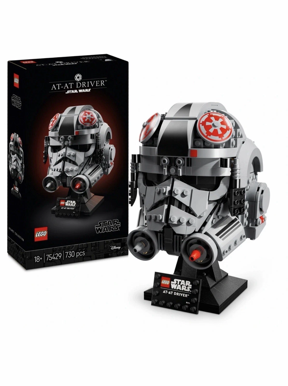 LEGO Star Wars 75429 AT-AT Driver Helmet Set for Adults