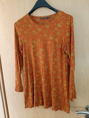 Gudrun Sjödén Leichte Tunika Größe S Orange
