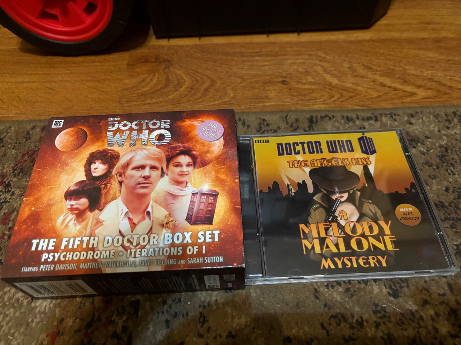 CD Audiobook Doctor Who Psychodrome & Iterations of I, plus Melody Malone