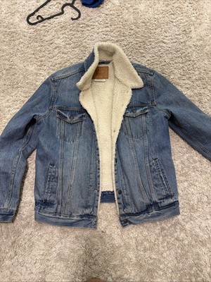 Levi s Strauss Jeansjacke Trucker Größe L Herren