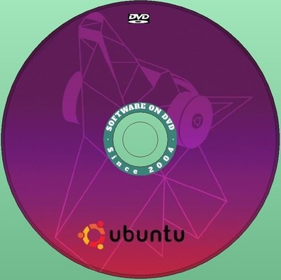 Latest New Release Ubuntu Workstation 64 Bit Linux OS Operating System on DVD