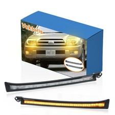 1Pair LED Front Headlight Side Marker Light for 2003-2005 Toyota 4Runner Ambe...