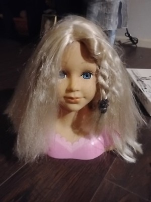 Bayer Charlene Super Model 27cm Doll Head for Hair Styling Barbie Like