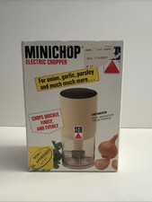 SEB Vintage Minichop Electric Food Processor made in France New in Box Oui Oui!