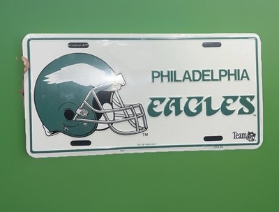 VINTAGE 1993 PHILADELPHIA EAGLES LICENSE PLATE NEW SEALED! TEAM NFL
