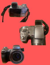 Retro Sony Cyber-shot DSC-H1 Compact Digital Bridge Camera 5.1MP W Strap Tested
