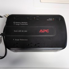 APC Back-UPS ES 350 BE350G Battery Backup Surge Protector - Needs battery.