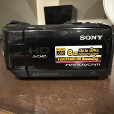 Sony Handycam HDR-CX100 HD Video Camera Camcorder Black - Excellent No Charger