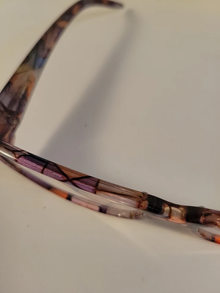 Magnivision Womens LO0710 Celebrate Multicolor Half Rim Reader Glasses +2.00 - Изображение 4 из 4