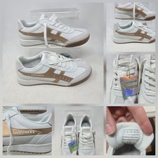 Skechers Street Los Angeles Metallic Road trainers in white and rose gold Size 6