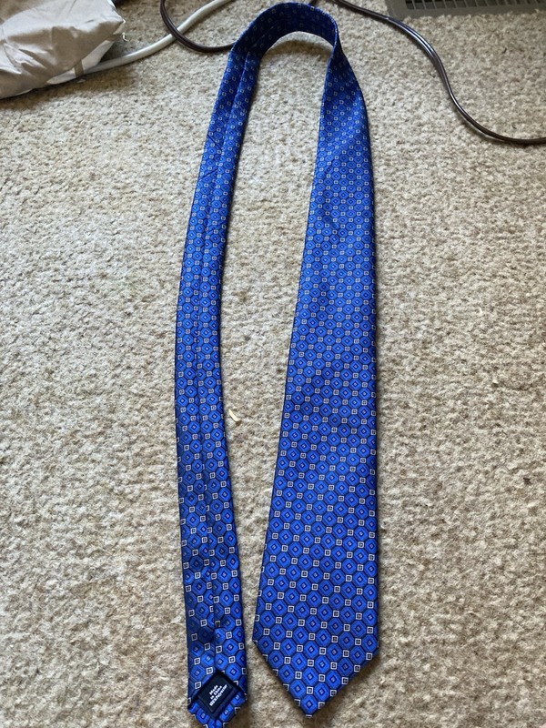haggar Blue Tie