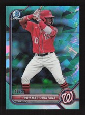 Roismar Quintana 2022 Bowman Chrome Sapphire Edition Aqua /99 Prospects #BCP-219