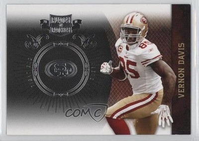 2010 Panini Plates & Patches Infinity Silver 8/100 Vernon Davis #85 0o9