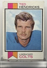 1973 Topps Football #430 Ted Hendricks Colts