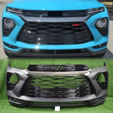 Front Bumper Cover Grille Assembly Kit Set For 2021-2023 Chevy Trailblazer RS