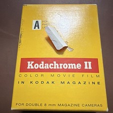 Kodak Kodachrome II Color Movie Film Magazine for Standard 8mm Movie Cameras