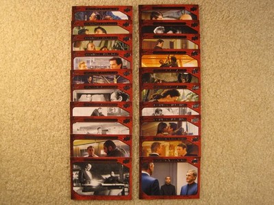 2019 Upper Deck James Bond 007 Trading Cards 20-Card Bond vs. Villains Subset