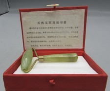 Jade Roller Roller With Handle Facial Massager Real Stone