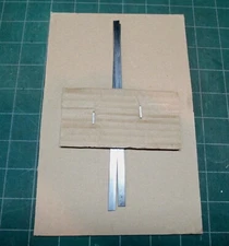 Flat spring steel for repairing antique door locksets - 2 each of 7" length