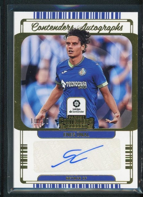 2022-23 ENES UNAL 10/10 AUTO PANINI CHRONICLES CONTENDERS LALIGA SANTANDER