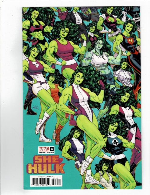She-Hulk # 4 Dauterman Variant 1st Print NM- or Bet Unread 2022 Combined Ship H2