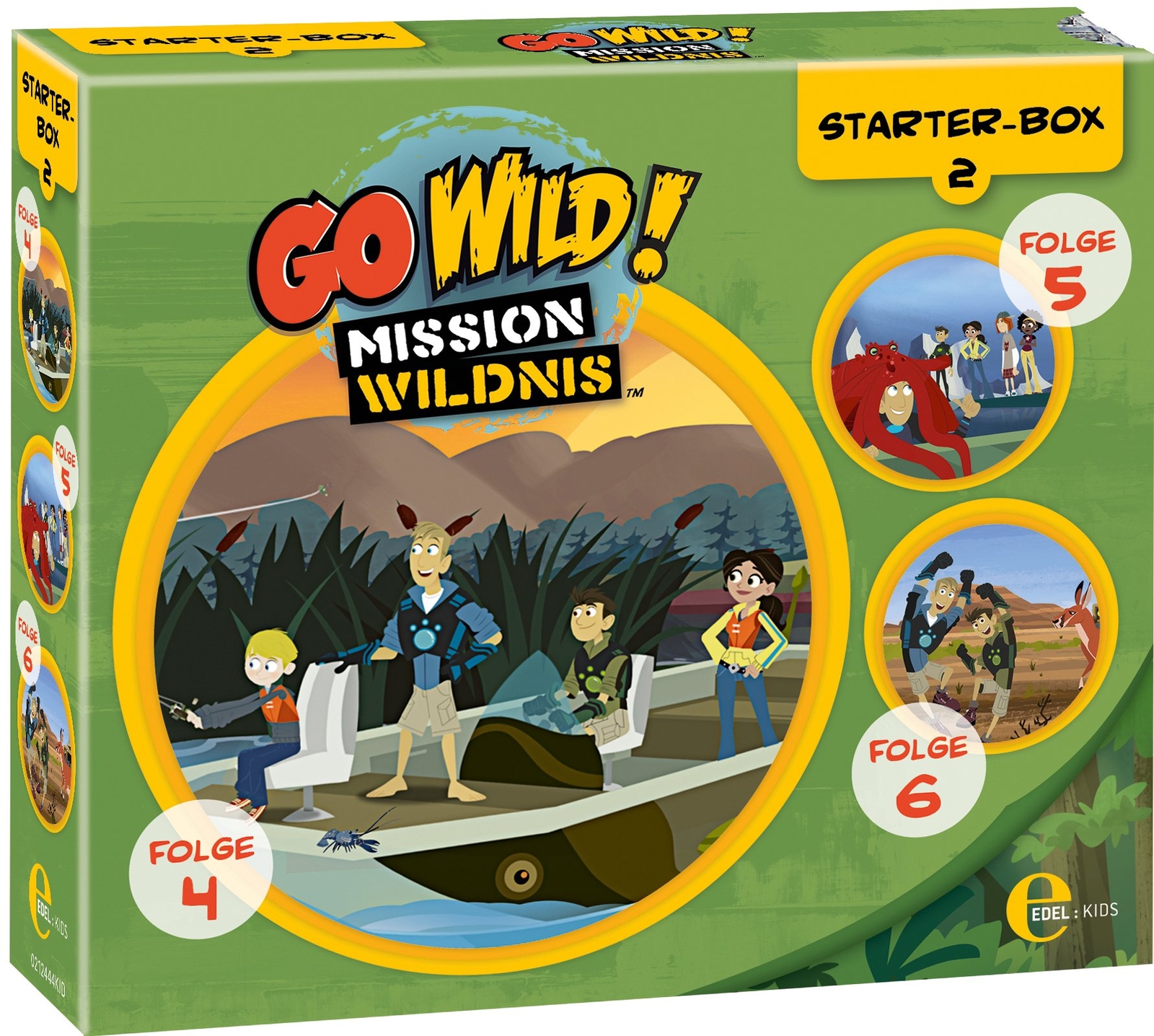 Go Wild!-Missio Go Wild! Mission Wildnis - Starter-Box 2 (4 - 6) - Die Orig (CD)