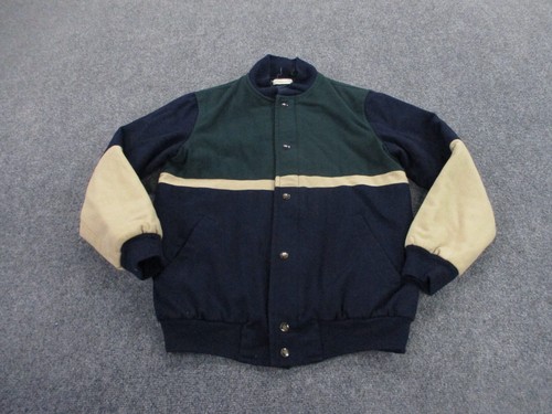 Vintage Brooks Brothers Jacket Mens M Wool Brooksgate Varsity Coat Outdoors 80s - Picture 2 of 15