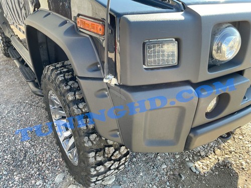 Fender flares bumper covers (14PC) +100mm For Hummer H2 - Picture 4 of 12