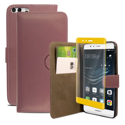 Case For Huawei P9 / P9 Plus Leather Flip Magnetic Wallet Stand Phone Cover - Picture 4 of 6